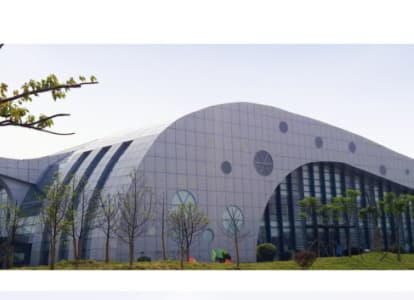 怀化会议中心外景网架工程